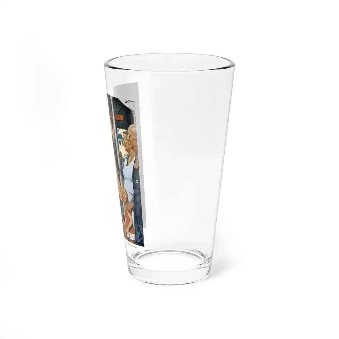 Paid in Full, Redbook, July 1951 (Magazine Illustration) Pint Glass 16oz - Go Mug Yourself