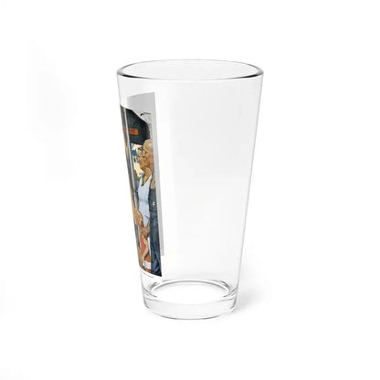 Paid in Full, Redbook, July 1951 (Magazine Illustration) Pint Glass 16oz - Go Mug Yourself