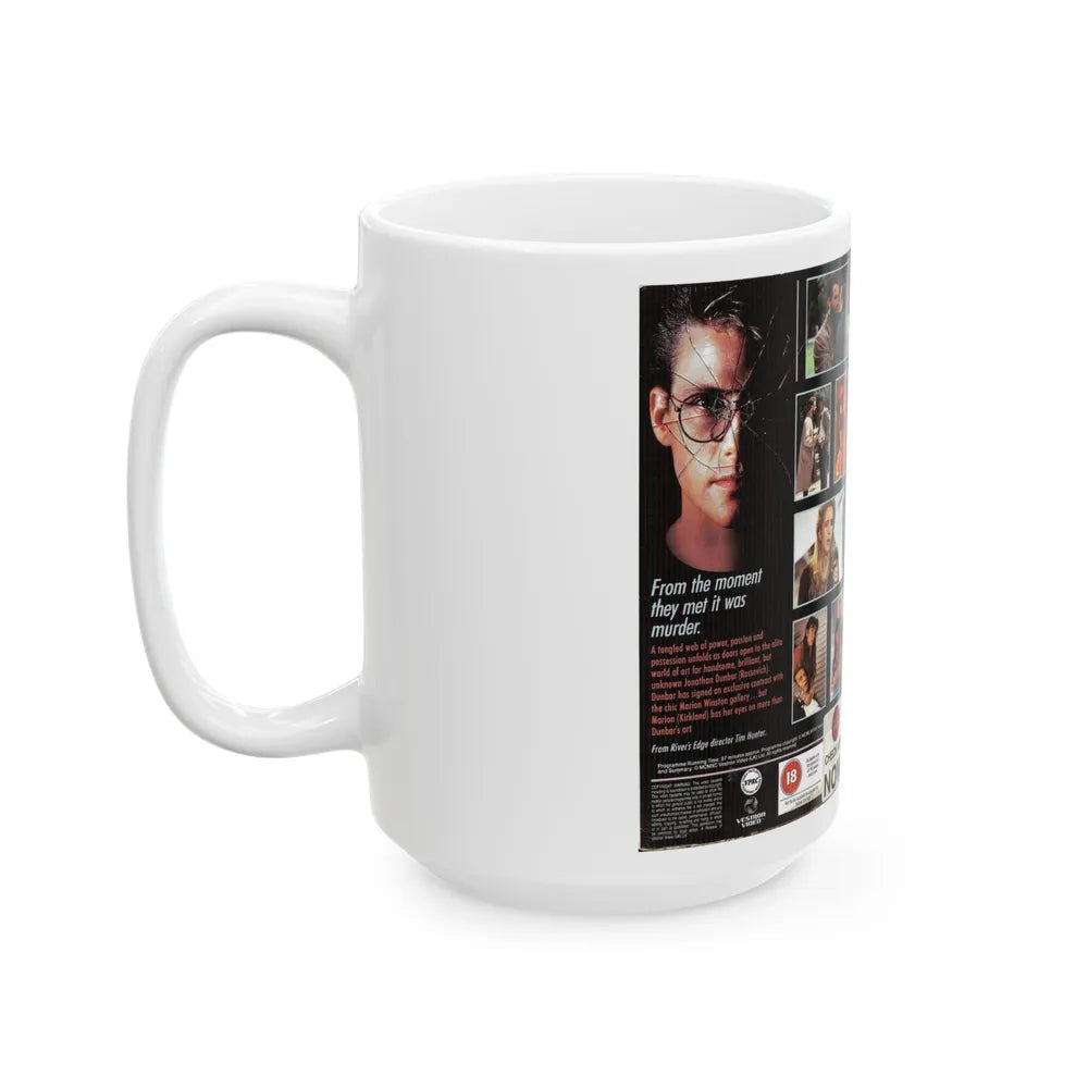 PAINT IT BLACK (VHS COVER) - White Coffee Mug-Go Mug Yourself