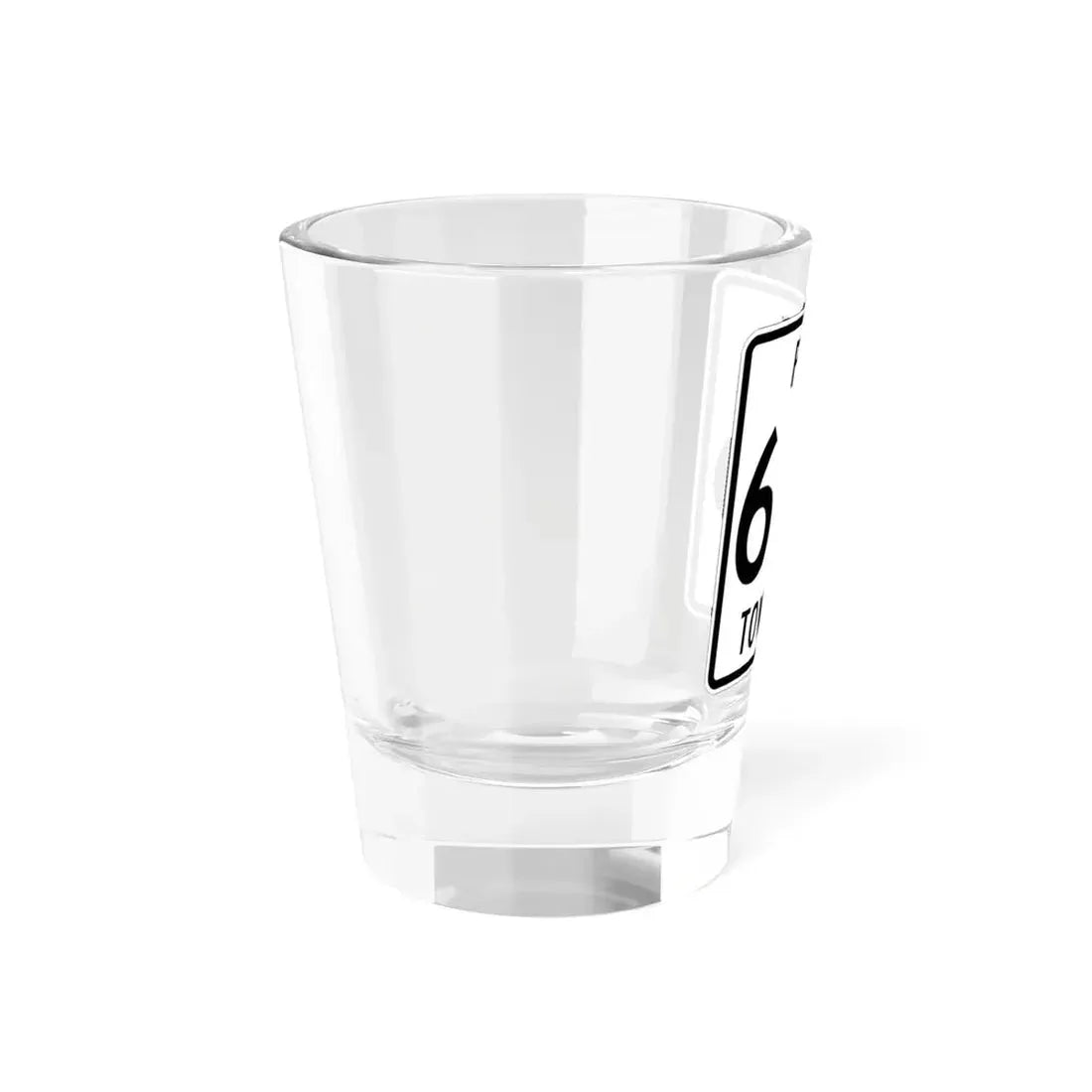 Paint Township Route 666 Holmes County Ohio (Ohio) (Road Sign) Shot Glass 1.5oz - Go Mug Yourself