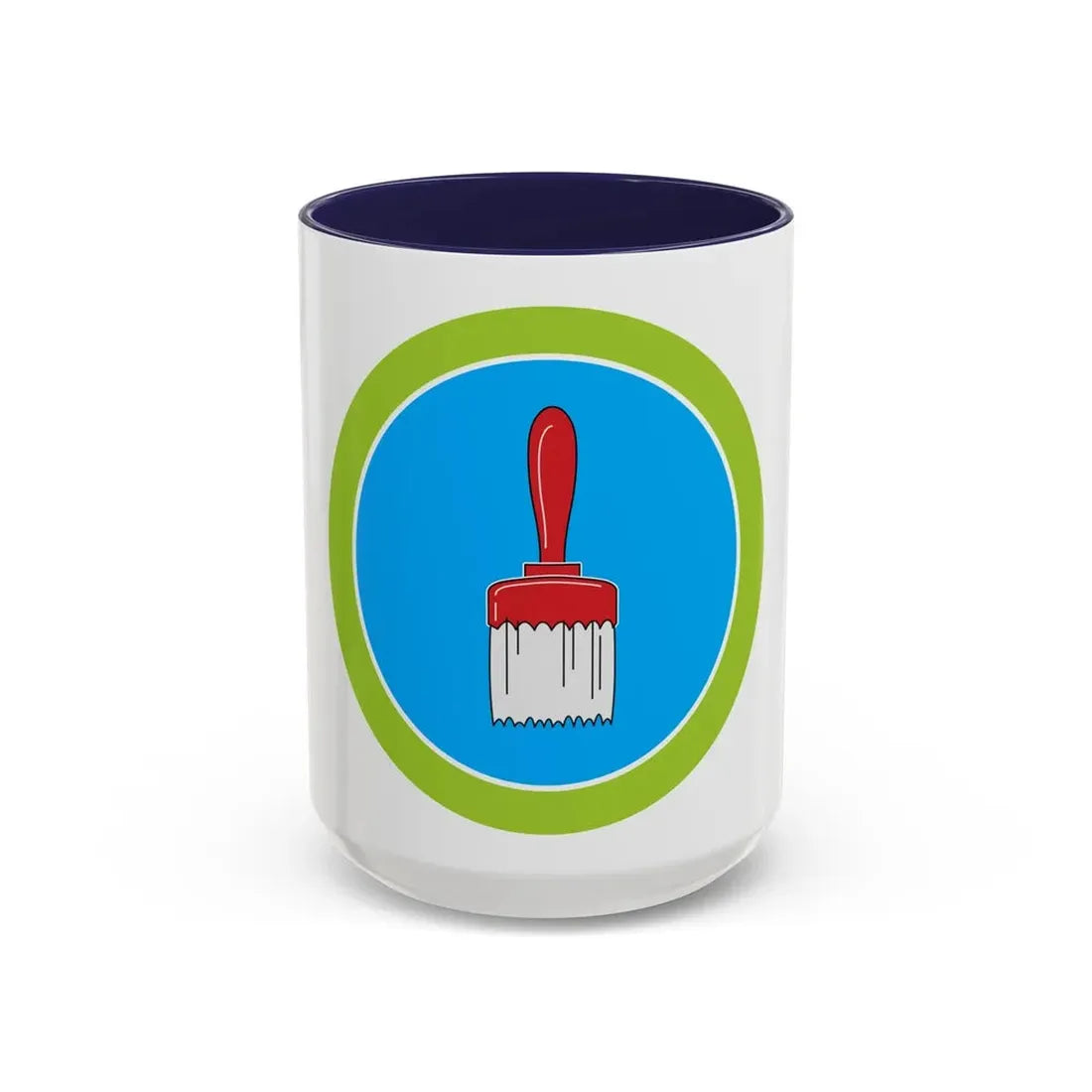 Painting (Boy Scout Merit Badge) Accent Coffee Mug 15oz Navy - Go Mug Yourself