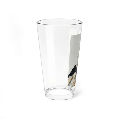 Painting by Eddie Chan (Magazine Illustration) Pint Glass 16oz - Go Mug Yourself
