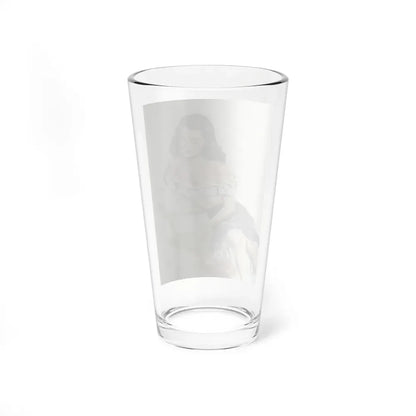 Painting by Eddie Chan (Magazine Illustration) Pint Glass 16oz - Go Mug Yourself