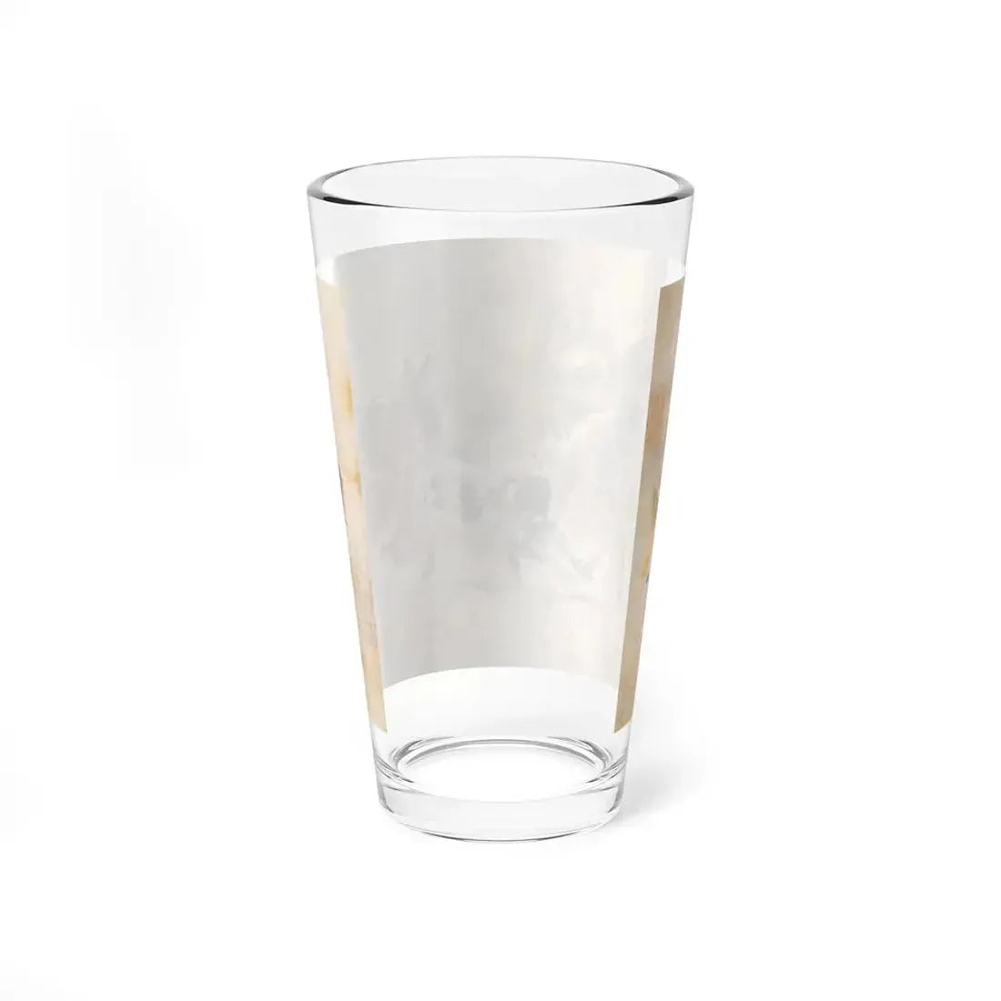 Painting Depicting Cowboy Wrestling Steer, Bull Doggin', 1980 (Magazine Illustration) Pint Glass 16oz - Go Mug Yourself