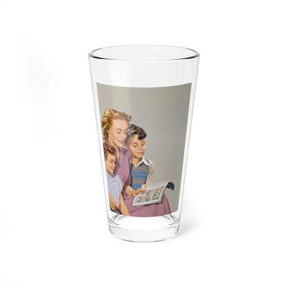 Pair of advertisements 1 (Magazine Illustration) Pint Glass 16oz 16oz - Go Mug Yourself