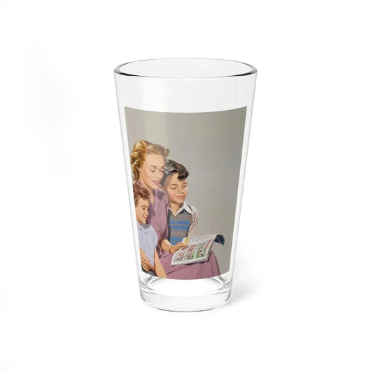 Pair of advertisements 1 (Magazine Illustration) Pint Glass 16oz 16oz - Go Mug Yourself