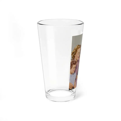 Pair of advertisements 1 (Magazine Illustration) Pint Glass 16oz - Go Mug Yourself