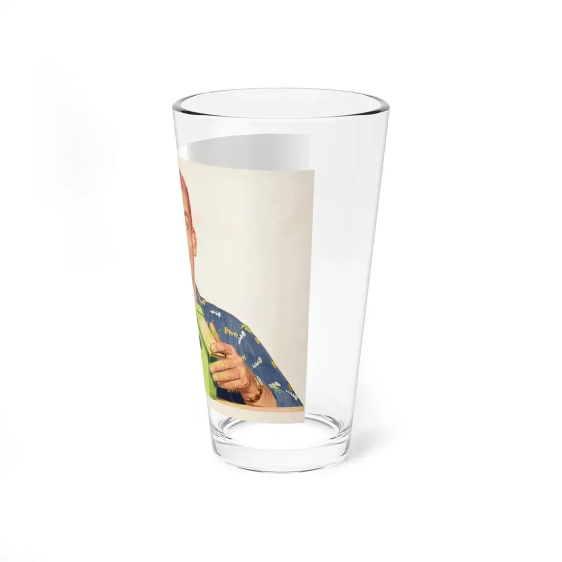 Pair of advertisements 3 (Magazine Illustration) Pint Glass 16oz - Go Mug Yourself