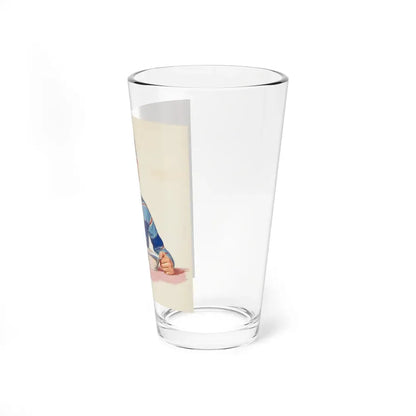 Pair of advertisements 4 (Magazine Illustration) Pint Glass 16oz - Go Mug Yourself