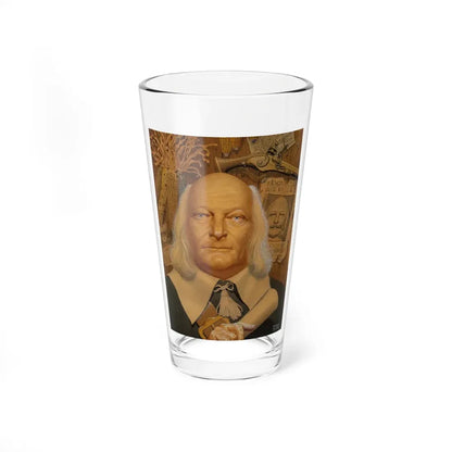 Pair of Portraits (1) (Magazine Illustration) Pint Glass 16oz 16oz - Go Mug Yourself