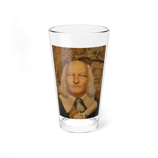 Pair of Portraits (1) (Magazine Illustration) Pint Glass 16oz 16oz - Go Mug Yourself