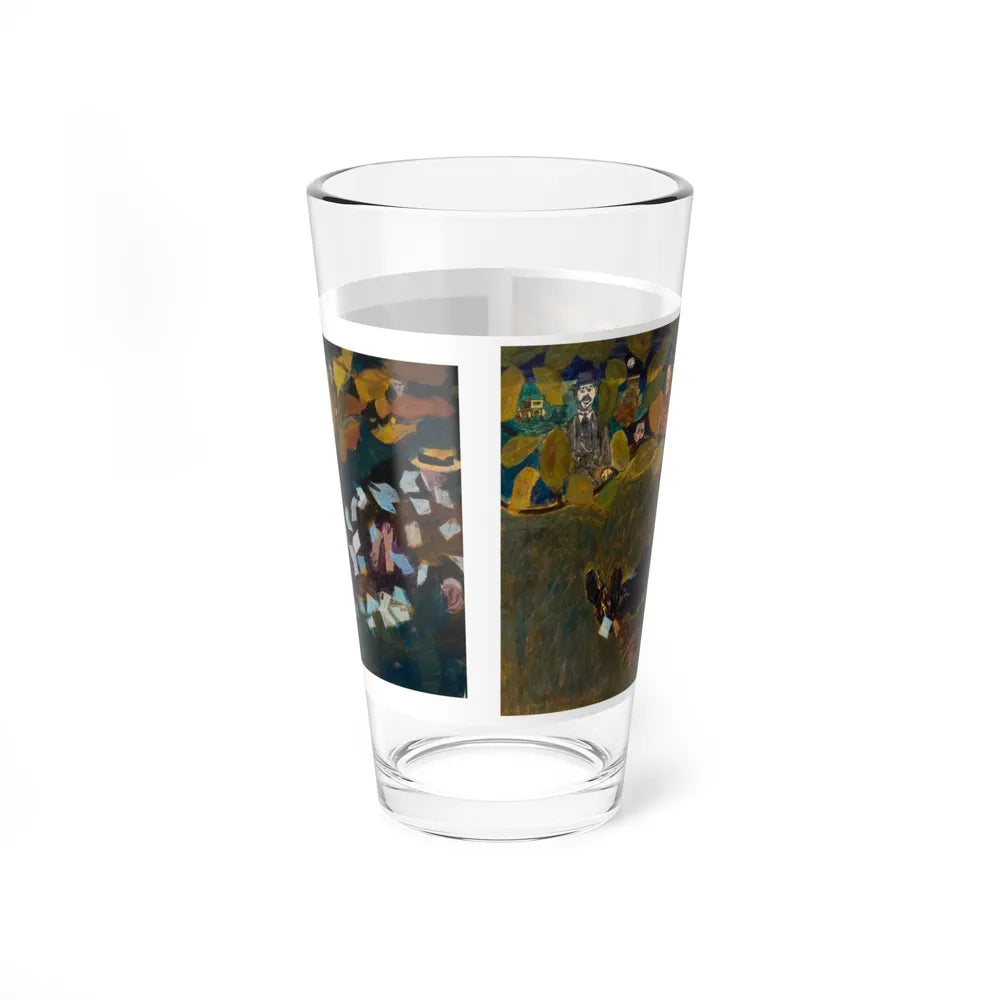 Pair of Works (Magazine Illustration) Pint Glass 16oz-16oz-Go Mug Yourself