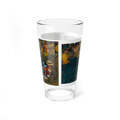 Pair of Works (Magazine Illustration) Pint Glass 16oz-Go Mug Yourself