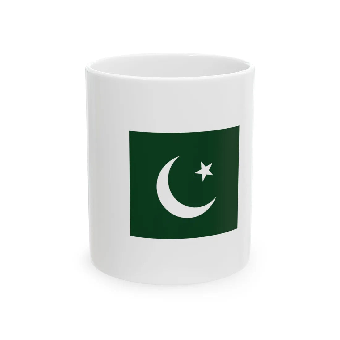 Pakistan 328014 - The Noun Project (Pakistan) White Coffee Mug 11oz - Go Mug Yourself