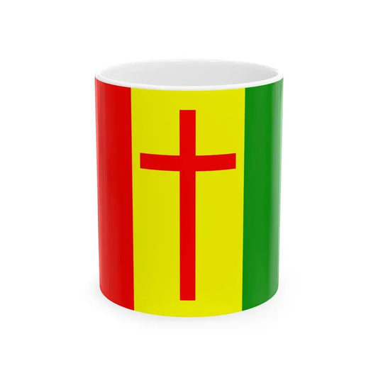 Pakistan Christian Congress Flag (Pakistan) White Coffee Mug 11oz - Go Mug Yourself