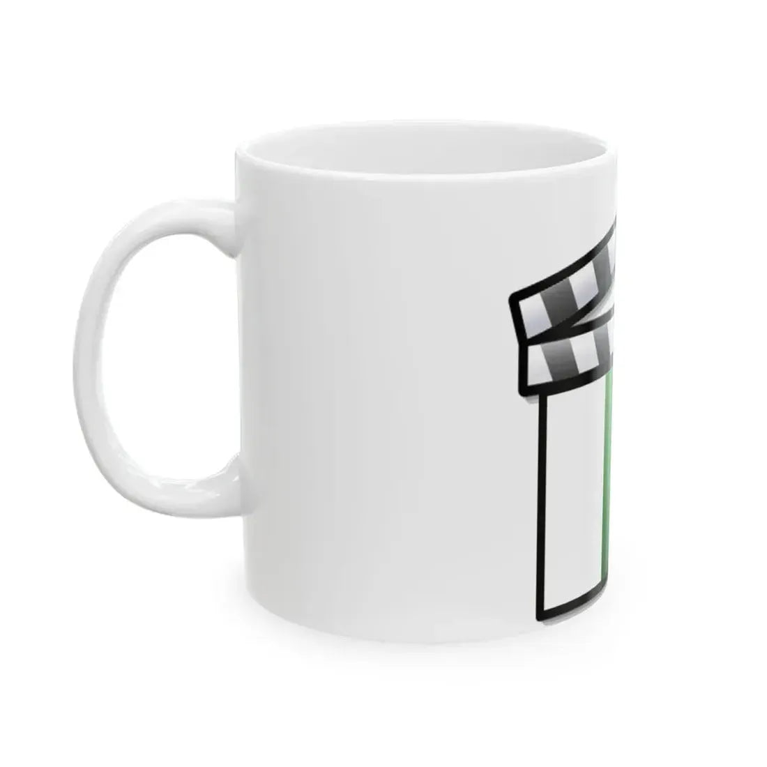 Pakistan film clapperboard (Pakistan) White Coffee Mug - Go Mug Yourself