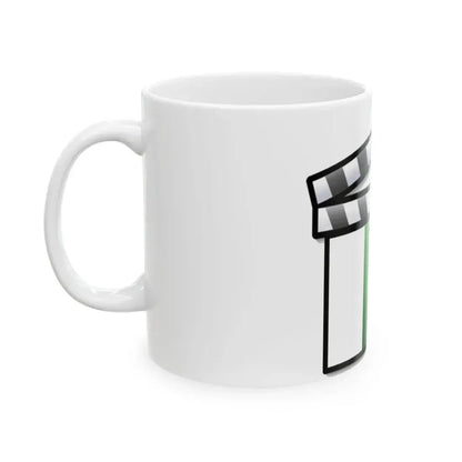 Pakistan film clapperboard (Pakistan) White Coffee Mug - Go Mug Yourself
