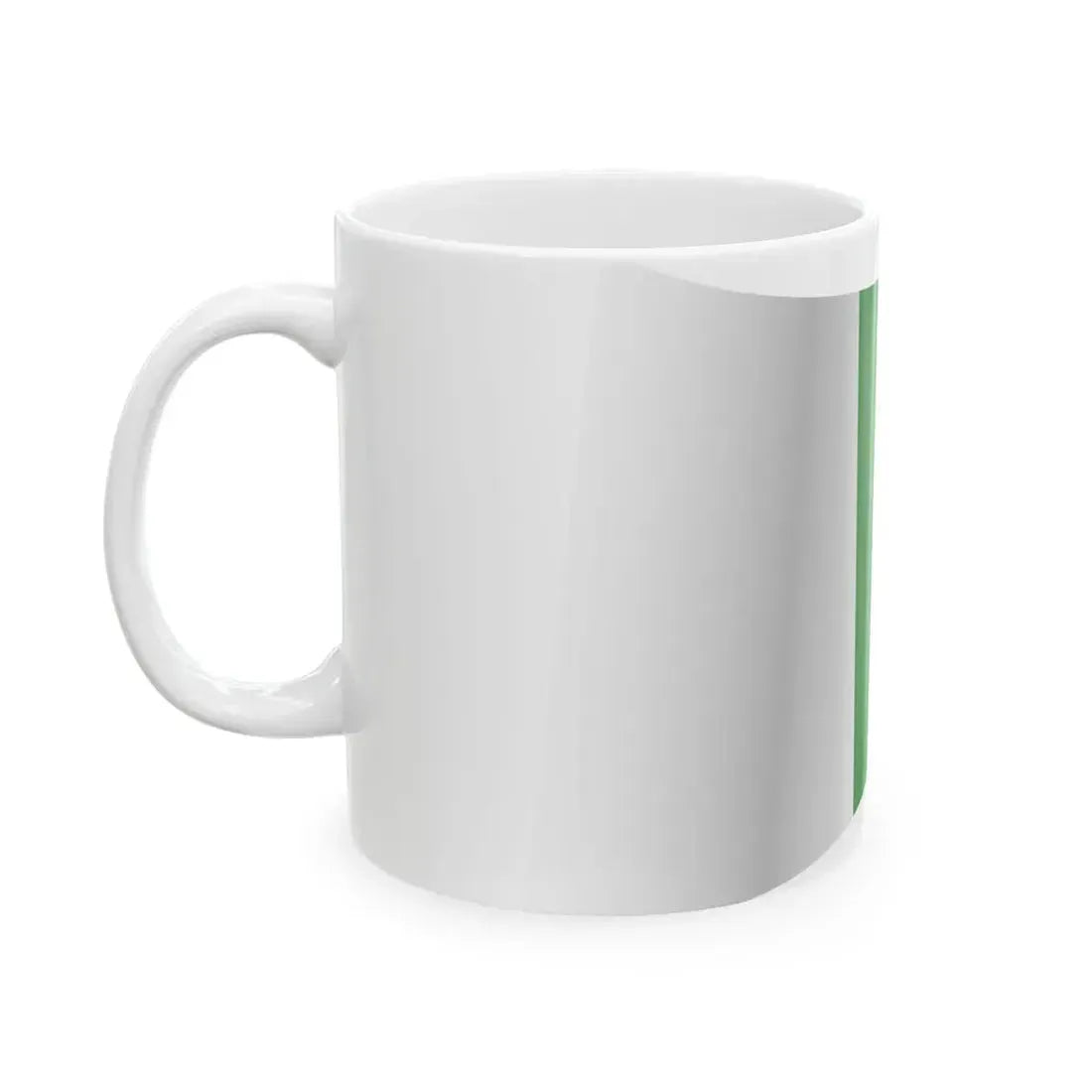 Pakistan Flag - iconic waving (Pakistan) White Coffee Mug - Go Mug Yourself