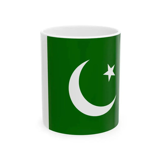 Pakistan flag (Pakistan) White Coffee Mug 11oz - Go Mug Yourself