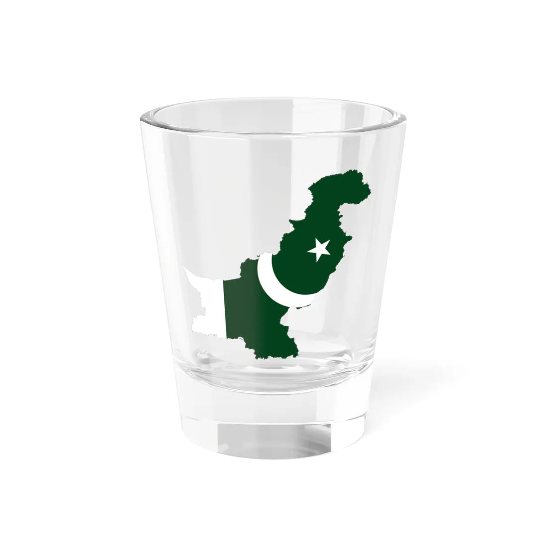 Pakistan-Flagmap (Pakistan) Shot Glass 1.5oz 1.5oz - Go Mug Yourself