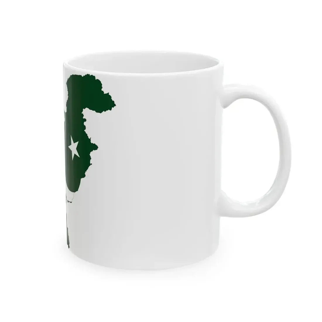 Pakistan-Flagmap (Pakistan) White Coffee Mug - Go Mug Yourself
