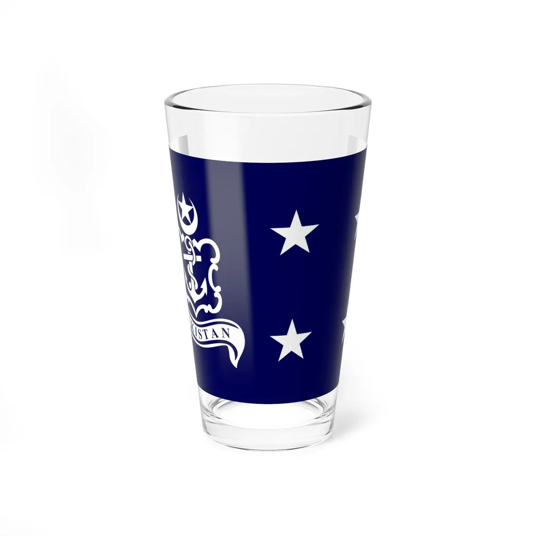 Pakistan Navy Admiral (Pakistan) Pint Glass 16oz 16oz - Go Mug Yourself