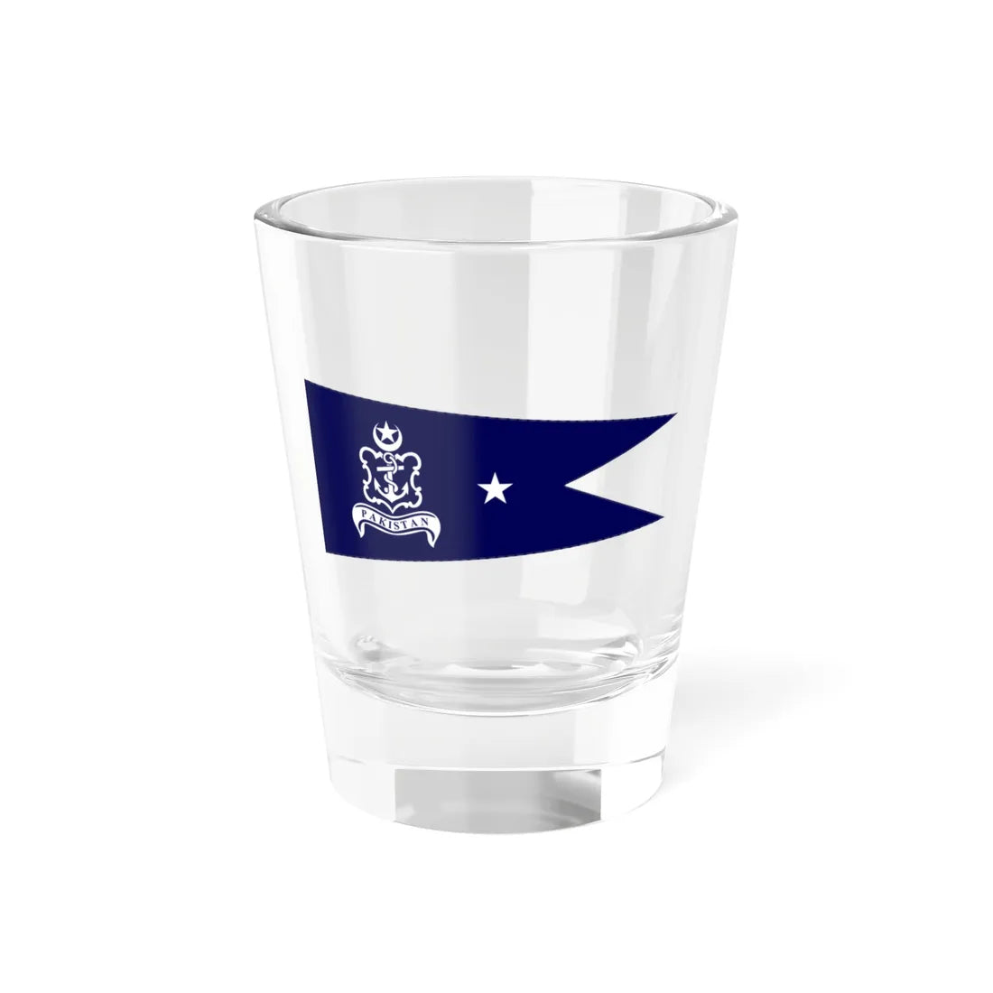 Pakistan Navy Commodore (Pakistan) Shot Glass 1.5oz 1.5oz - Go Mug Yourself