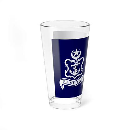 Pakistan Navy Rear Admiral (Pakistan) Pint Glass 16oz - Go Mug Yourself
