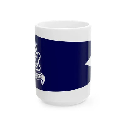 Pakistan Navy Senior Officer Afloat (Pakistan) White Coffee Mug 15oz - Go Mug Yourself