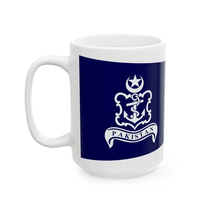 Pakistan Navy Senior Officer Afloat (Pakistan) White Coffee Mug - Go Mug Yourself