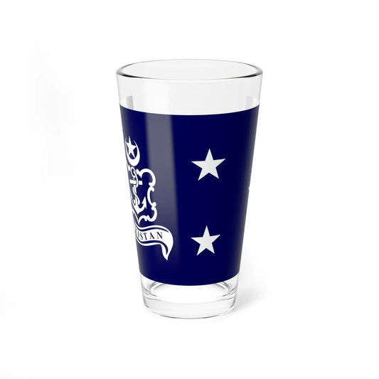 Pakistan Navy Vice Admiral (Pakistan) Pint Glass 16oz 16oz - Go Mug Yourself