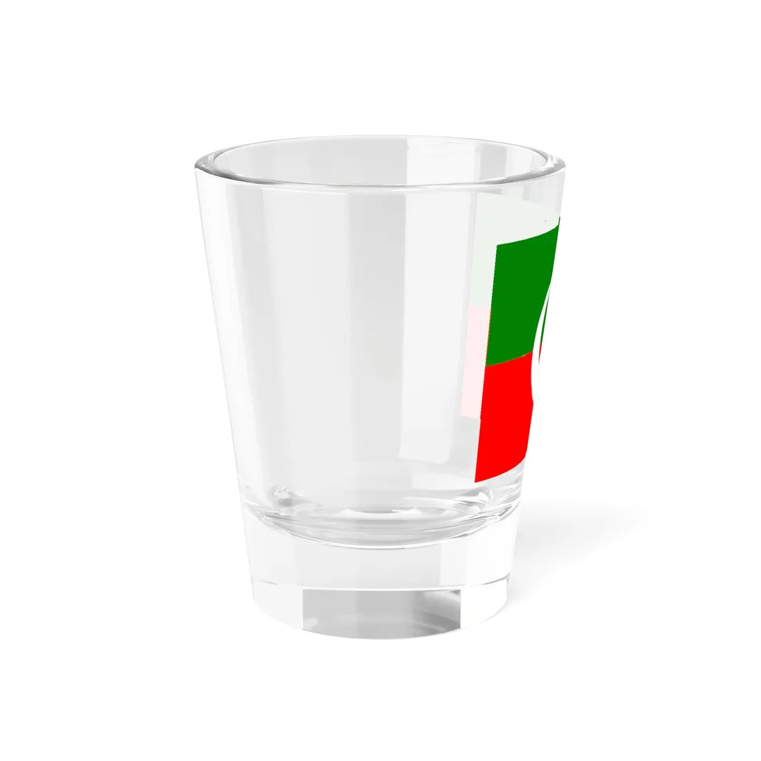 Pakistan Tehreek-e-Insaf flag 25-32 ratio (Pakistan) Shot Glass 1.5oz - Go Mug Yourself
