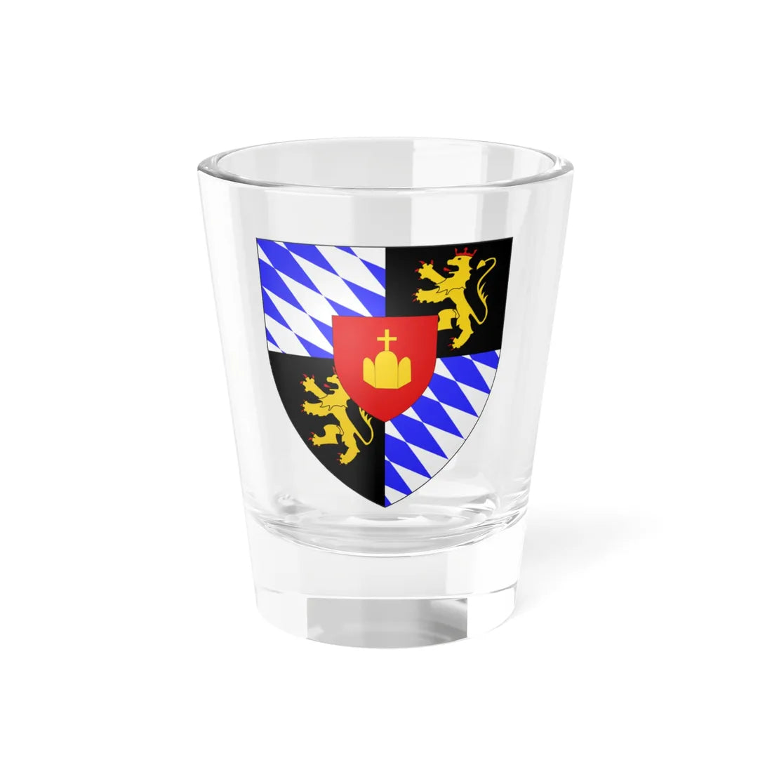 Palatinate-treasurer (Germany) (Coat of Arms) Shot Glass 1.5oz 1.5oz - Go Mug Yourself