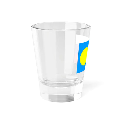 Palau-Russia-Flags (Palau) Shot Glass 1.5oz - Go Mug Yourself