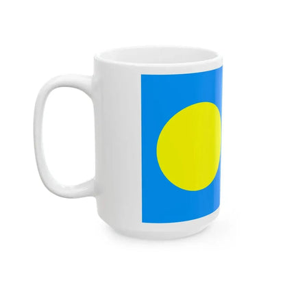 Palau-Serbia-Flags (Palau) White Coffee Mug - Go Mug Yourself