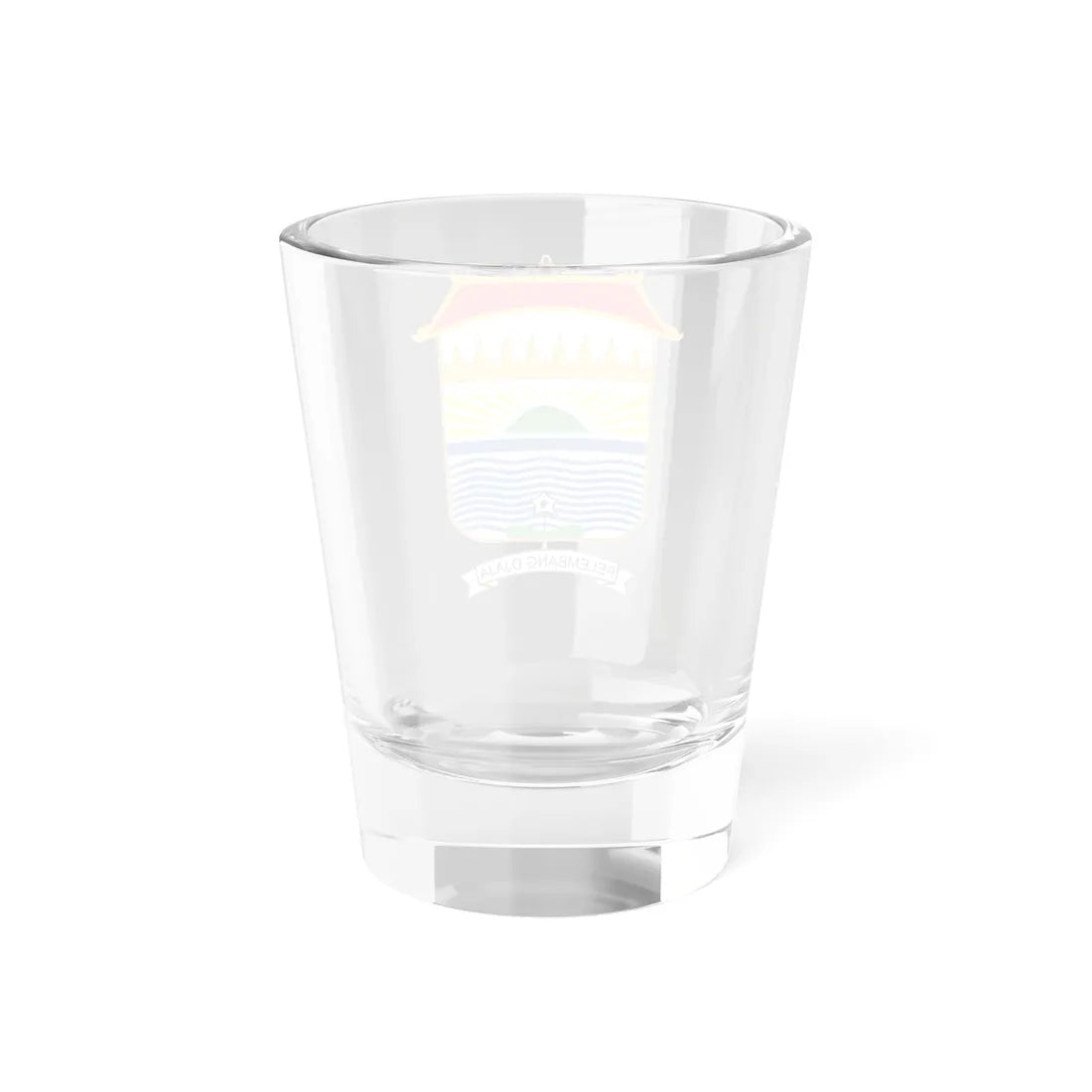 Palembang CoA (Indonesia) (Coat of Arms) Shot Glass 1.5oz - Go Mug Yourself