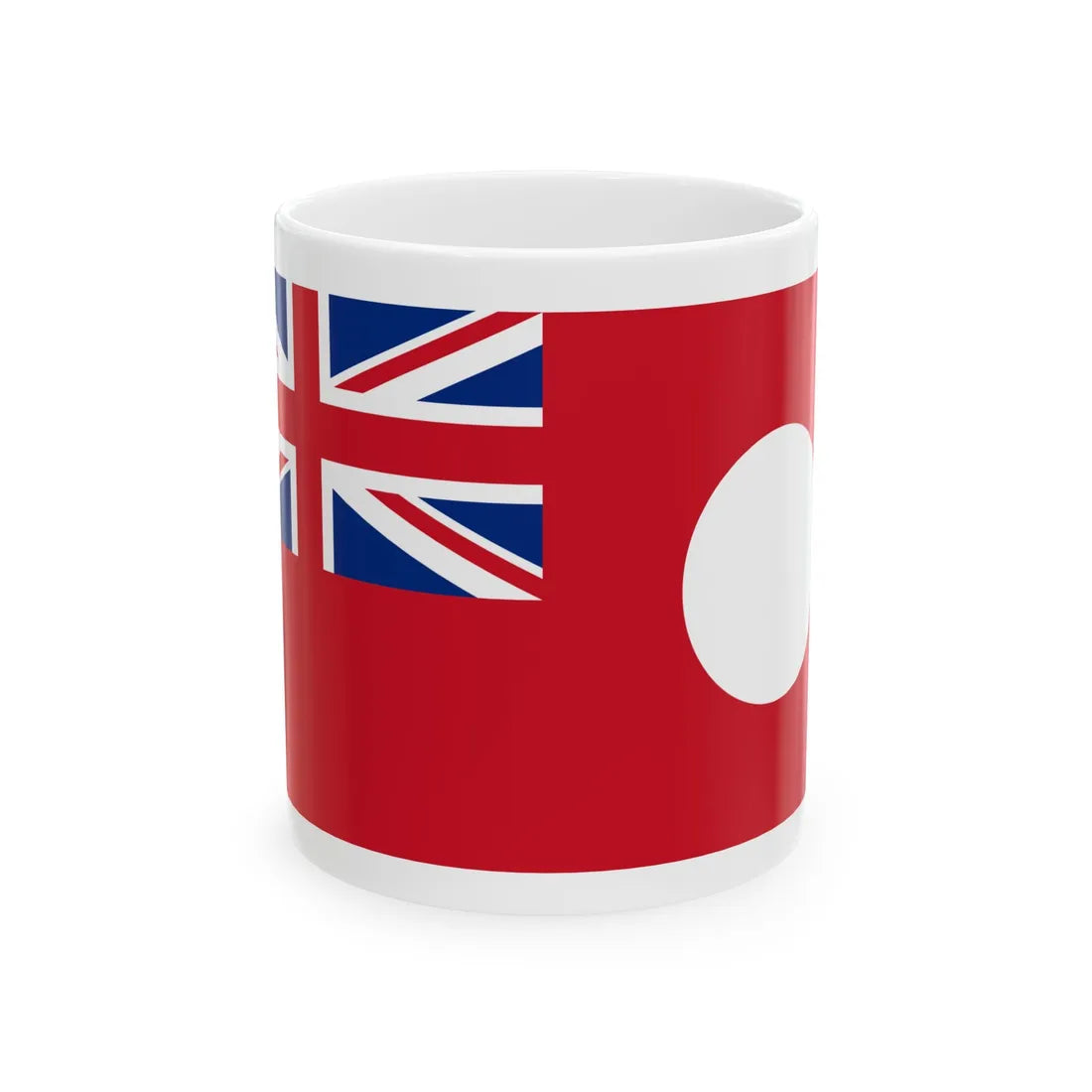 Palestine Ensign (Israel) White Coffee Mug 11oz - Go Mug Yourself