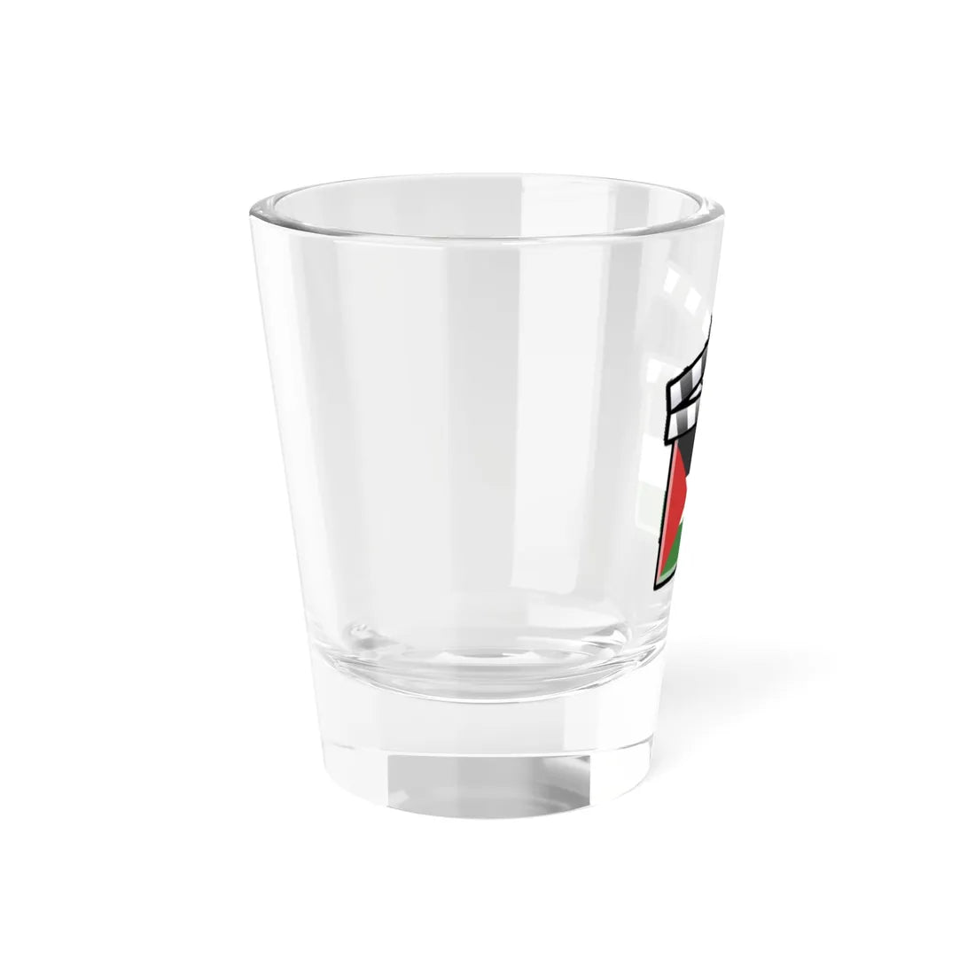 Palestine film clapperboard (Palestine) Shot Glass 1.5oz - Go Mug Yourself