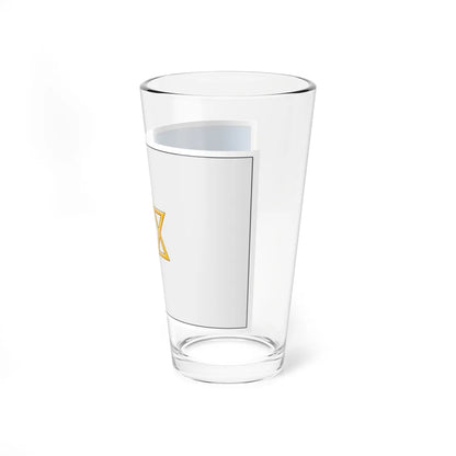 Palestine flag 1924 British Mandate (Israel) Pint Glass 16oz - Go Mug Yourself