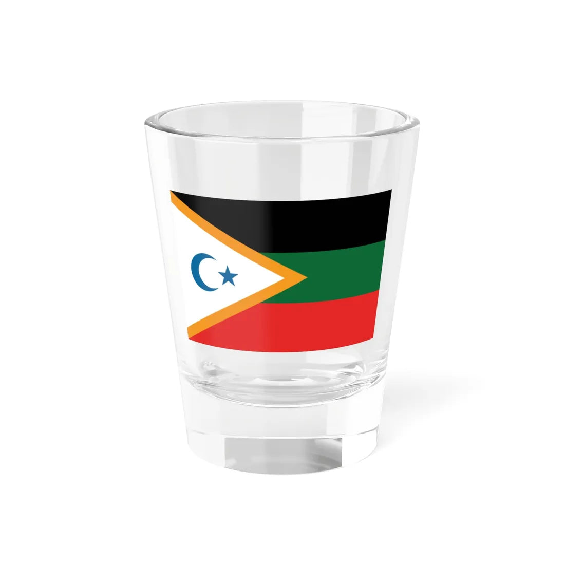 Palestine Flag Proposal 2 (Palestine) Shot Glass 1.5oz 1.5oz - Go Mug Yourself