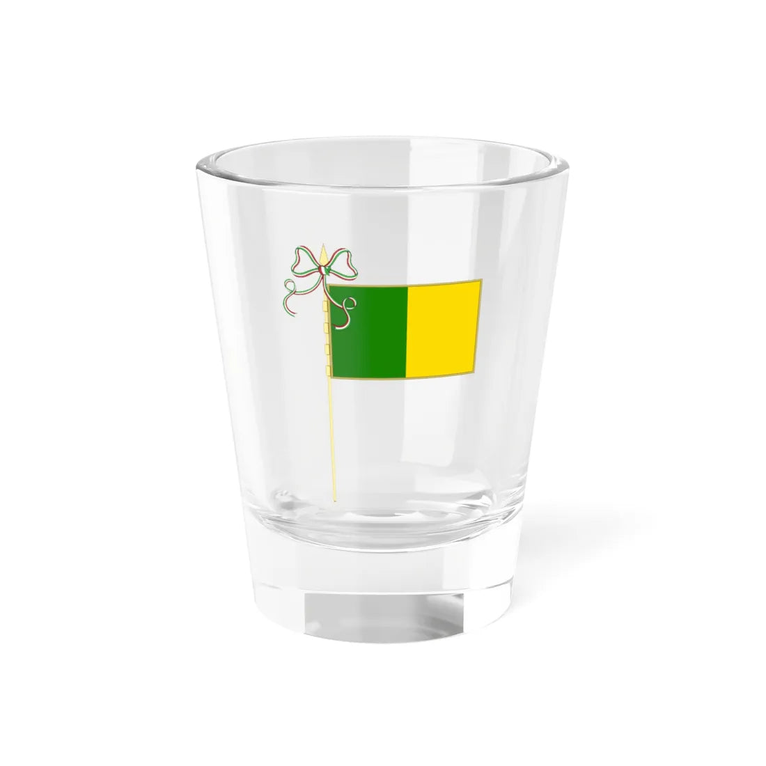 Palestrina-Bandiera Completa (Italy) Shot Glass 1.5oz 1.5oz - Go Mug Yourself