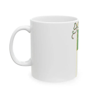 Palestrina-Bandiera Completa (Italy) White Coffee Mug - Go Mug Yourself