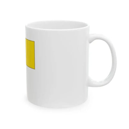 Palestrina-Bandiera Completa (Italy) White Coffee Mug - Go Mug Yourself