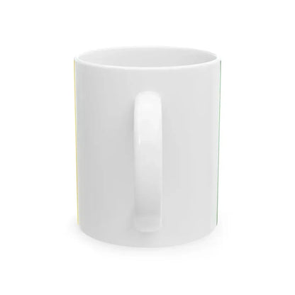 Palestrina-Bandiera (Italy) White Coffee Mug - Go Mug Yourself