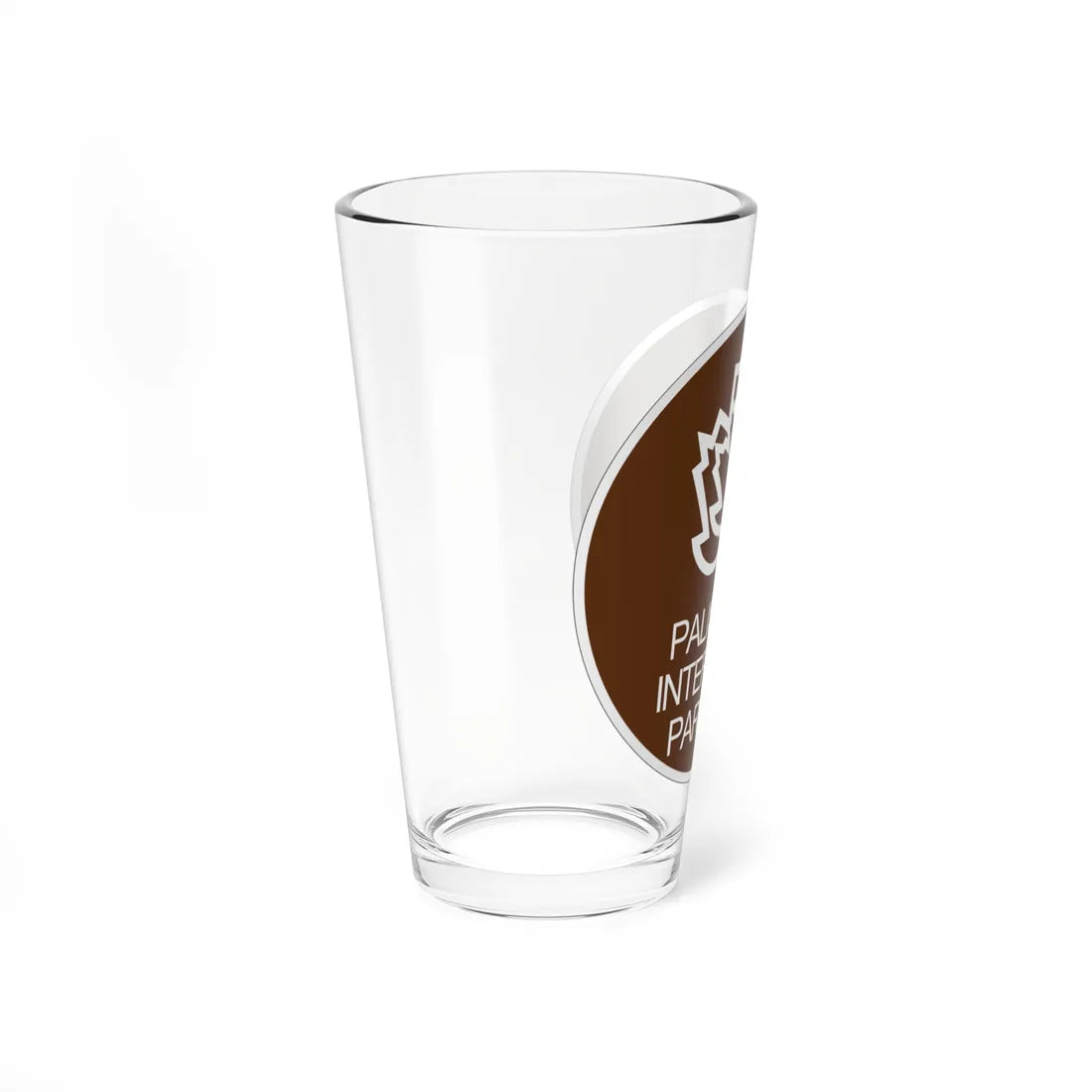 Palisades Interstate Pkwy (New York) (Road Sign) Pint Glass 16oz - Go Mug Yourself