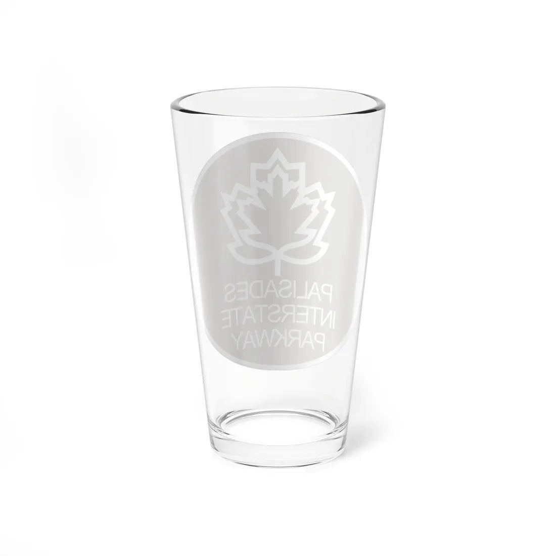 Palisades Interstate Pkwy (New York) (Road Sign) Pint Glass 16oz - Go Mug Yourself