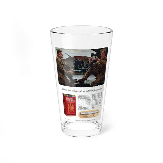 Pall Mall ad, Liberty, February 8, 1941 (Magazine Illustration) Pint Glass 16oz 16oz - Go Mug Yourself
