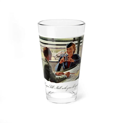 Pall Mall advertisement, 1940 (Magazine Illustration) Pint Glass 16oz 16oz - Go Mug Yourself