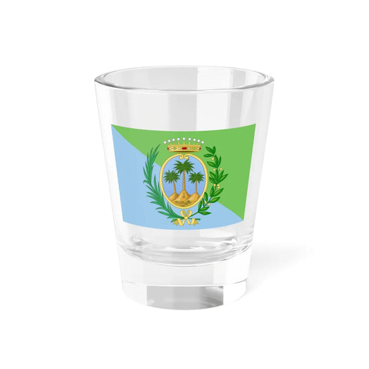 Palma di Montechiaro-Bandiera (Italy) Shot Glass 1.5oz 1.5oz - Go Mug Yourself