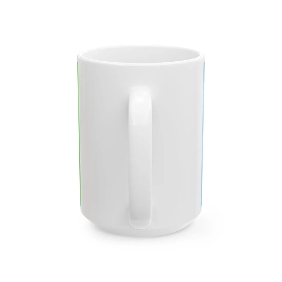 Palma di Montechiaro-Bandiera (Italy) White Coffee Mug - Go Mug Yourself
